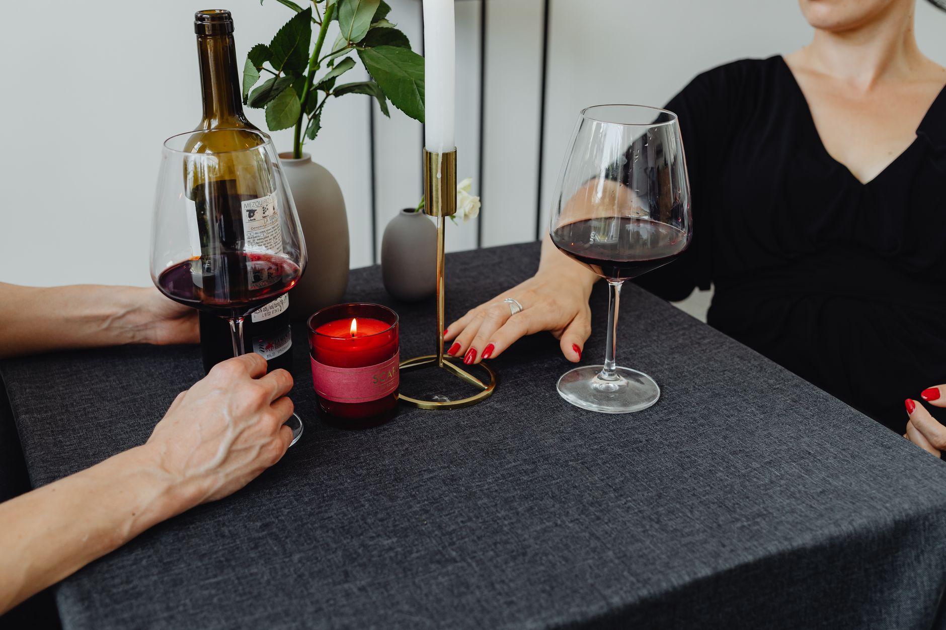 Welcome wine and amenities